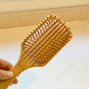 Bamboo Paddle Hair Brush