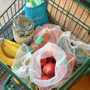 Reusable Produce Bags - Mesh (Set of 10)